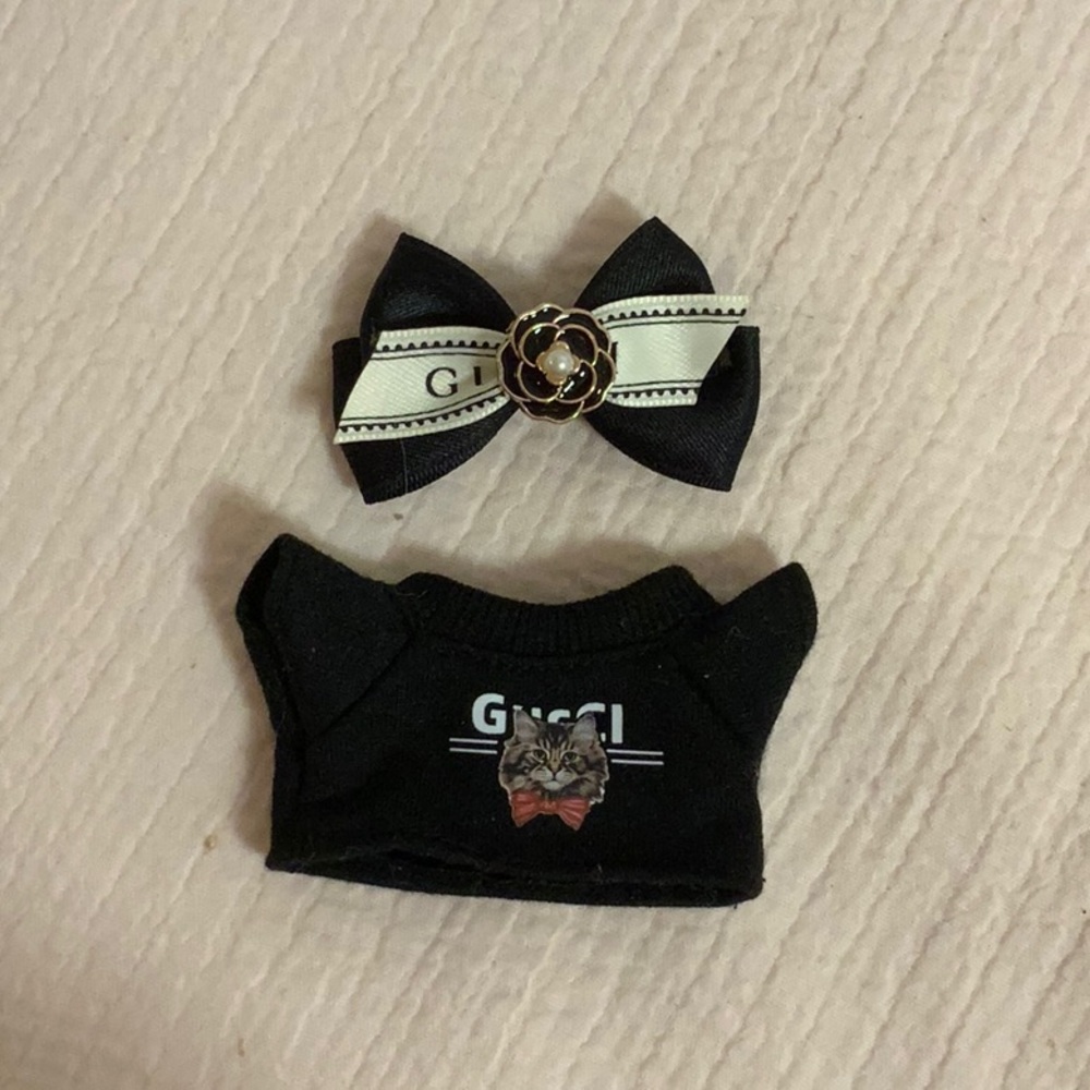 Labubu Shirt And Bow